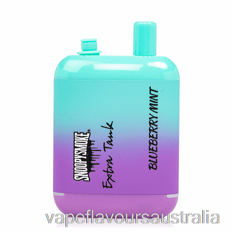 Vape Australia Snoopy Smoke Extra Tank 2 15000 Disposable Blueberry Mint